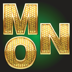 黄金字体金属艺术字设计金色素材