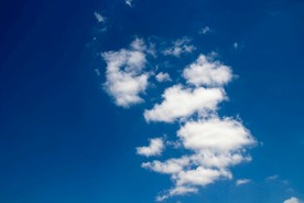 云 蓝色的天空 天空