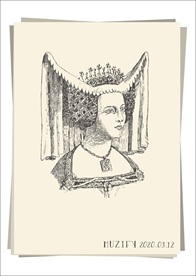 欧洲中世纪贵族半身像