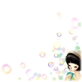 彩色透明肥皂泡气泡水泡泡泡元素