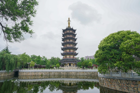 如皋著名景点定惠禅寺