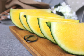 西瓜黄色习惯图片