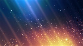 金色魔法粒子背景视频