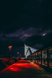 深夜的车站