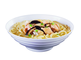 香菇鸡肉面