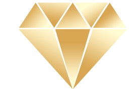 手绘钻石宝石水晶珠宝免扣素材