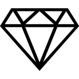 手绘钻石宝石水晶珠宝免扣素材