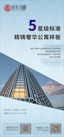 写字楼价值点海报