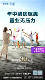 购房海报