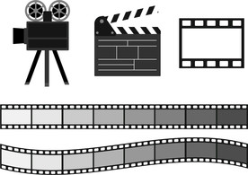 电影放映机图标