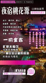 夜宿桃花源