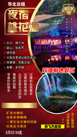 夜宿桃花源