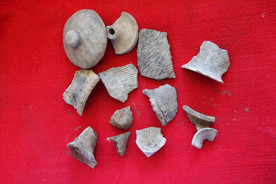 出土陶片
