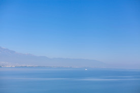 海洋高山背景图