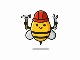 卡通蜜蜂