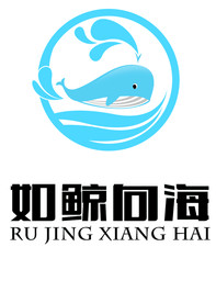 如鲸向海 LOGO