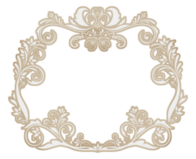 欧式复古花纹边框