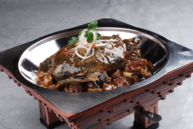 大雁肉烧甲鱼