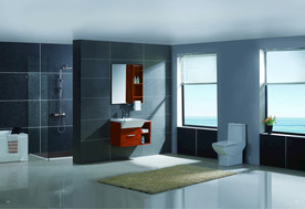 浴室柜 马桶 洗手盆 卫浴空间