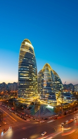 城市建筑夜景手机高清壁纸