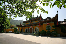 少林寺佛堂寺庙图片