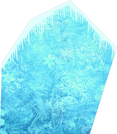 冰雪婚礼异形主背景