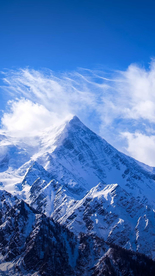 风景   雪山