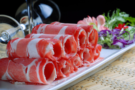 高清肥牛羊肉卷火锅原料食材