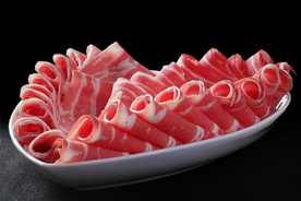 高清肥牛羊肉卷火锅原料食材