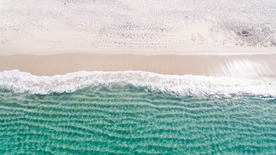沙滩海水