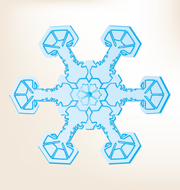 矢量雪花 雪花素材 雪花矢量素