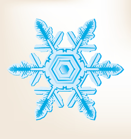 矢量雪花 雪花素材 雪花矢量素