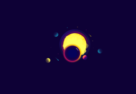 漫游星球宇宙夜空
