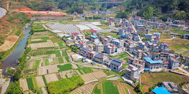 城市高楼俯视