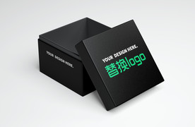 正方形盒子样机