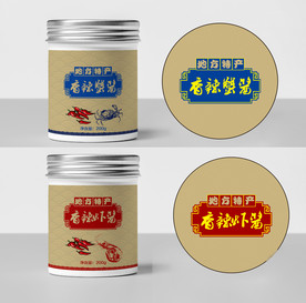 香辣蟹酱 虾酱 海鲜酱 香辣酱