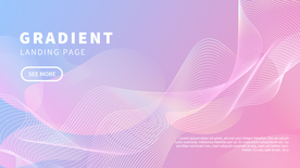 炫彩渐变科技感背景