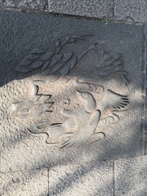 西湖石板雕刻