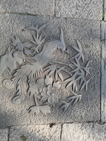西湖石板雕刻