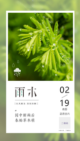 雨水