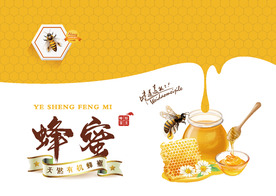 野生纯蜂蜜包装礼盒