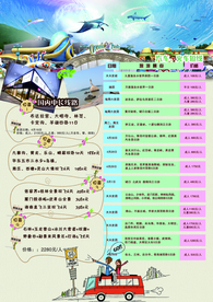 旅游传单