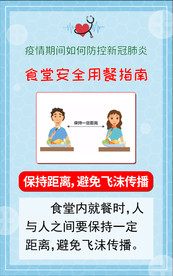 食堂安全用餐标语
