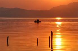 夕阳西下 日落