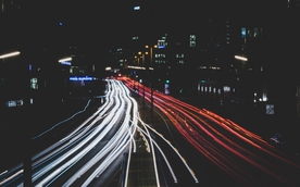延时拍摄道路