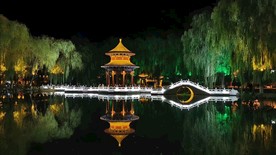 夜景园林