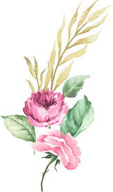 手给花