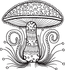 蘑菇素描