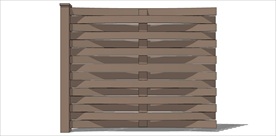 木篱笆 围栏 院子素材 园子篱