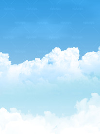 蓝天白云晴空万里图片